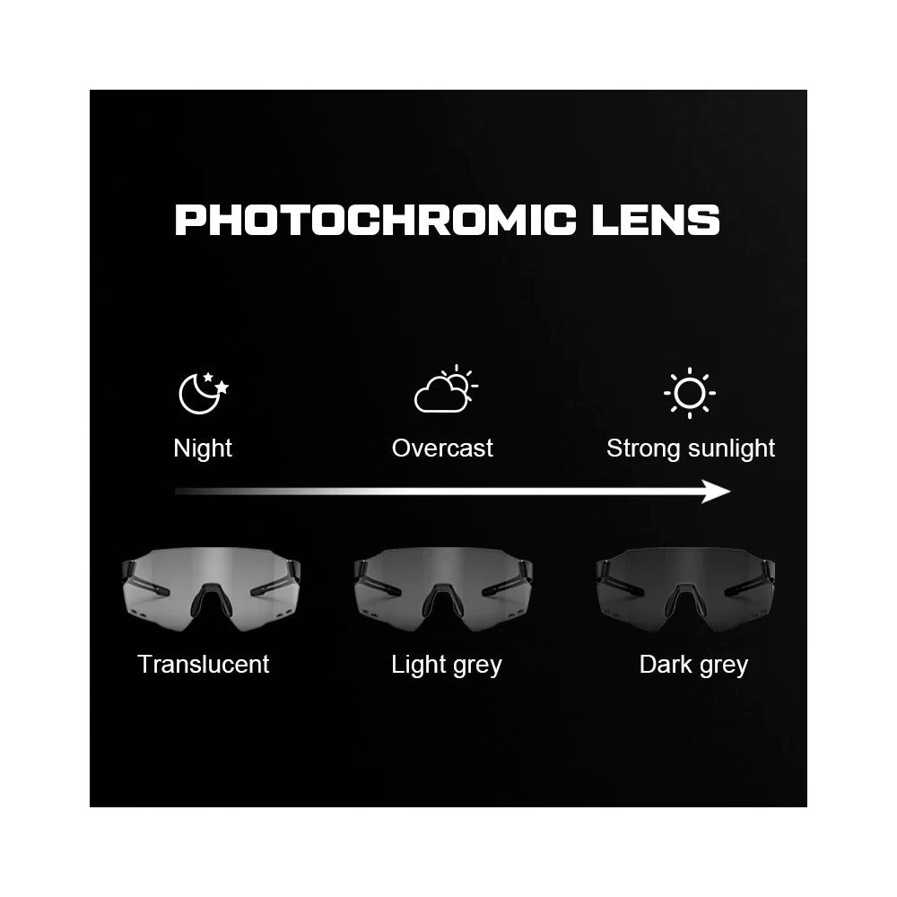 Lentes Magicshine Fotocromático Negro