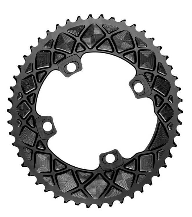 Absolute Black Oval FSA ABS 4 y 5 Tornillos 52T