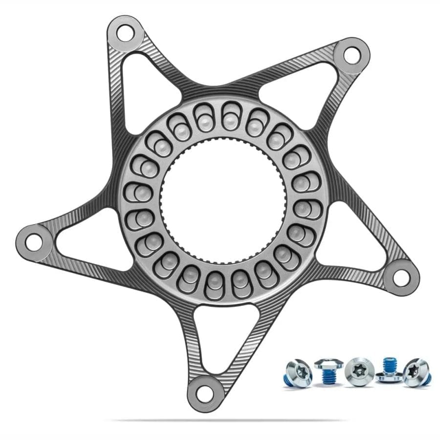 absoluteBLACK E-Bike Spider para Shimano Steps Titanium