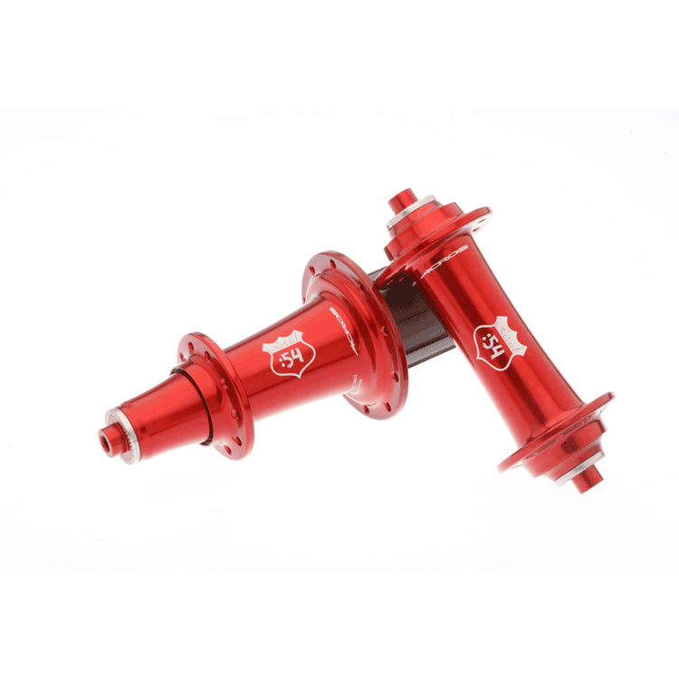ACROS Buje Delantero Road 54 24H Roja de Acero Inoxidable