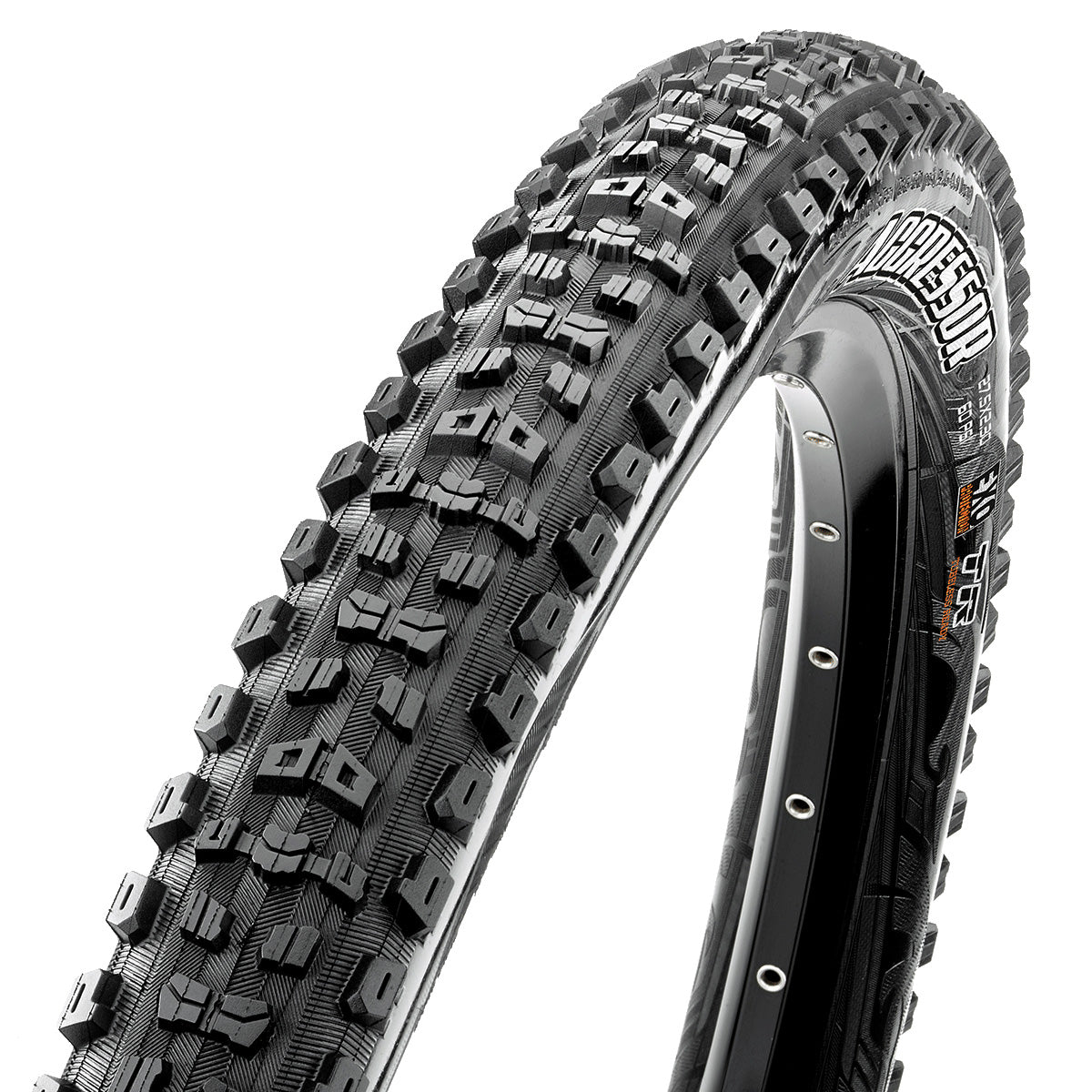 LLANTA AGGRESSOR - 27.5X2.30 / PLEGABLE / NEGRO / 60 TPI / EXO/TR