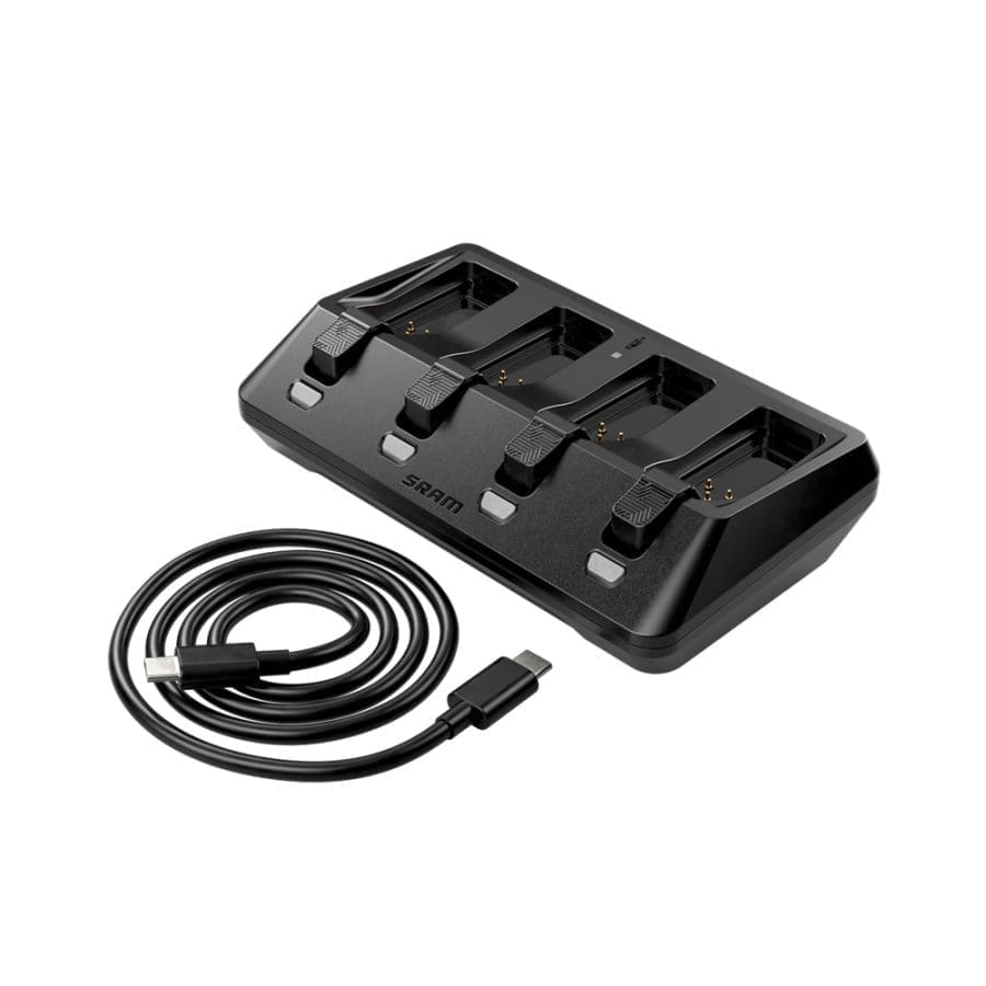 Cargador SRAM para 4 baterias AXS