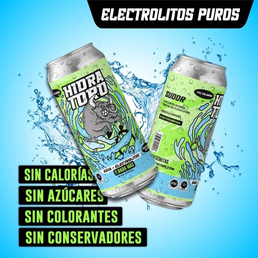 Bebida con electrolitos Hidratoro 473ml