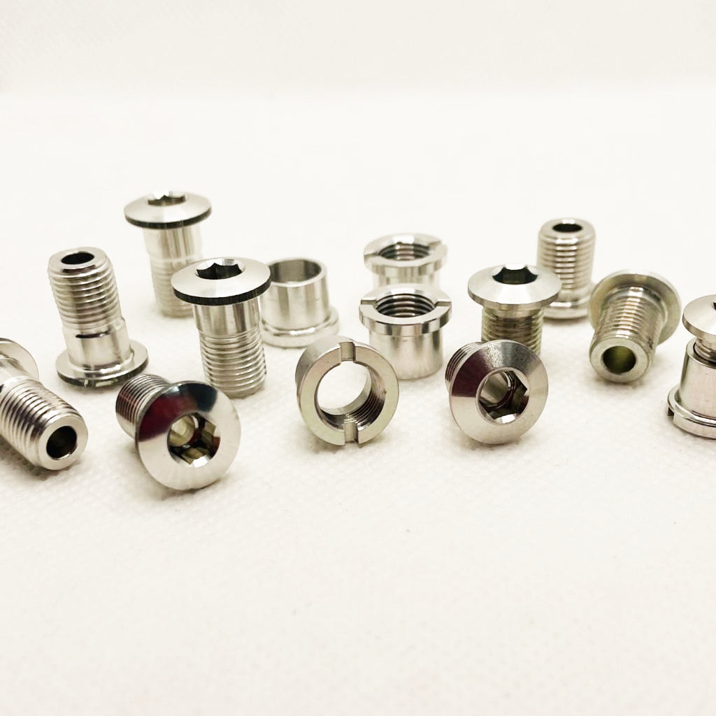 K1-3 Alu-bolts for Chainrings, Tripple, Long + Short bolts