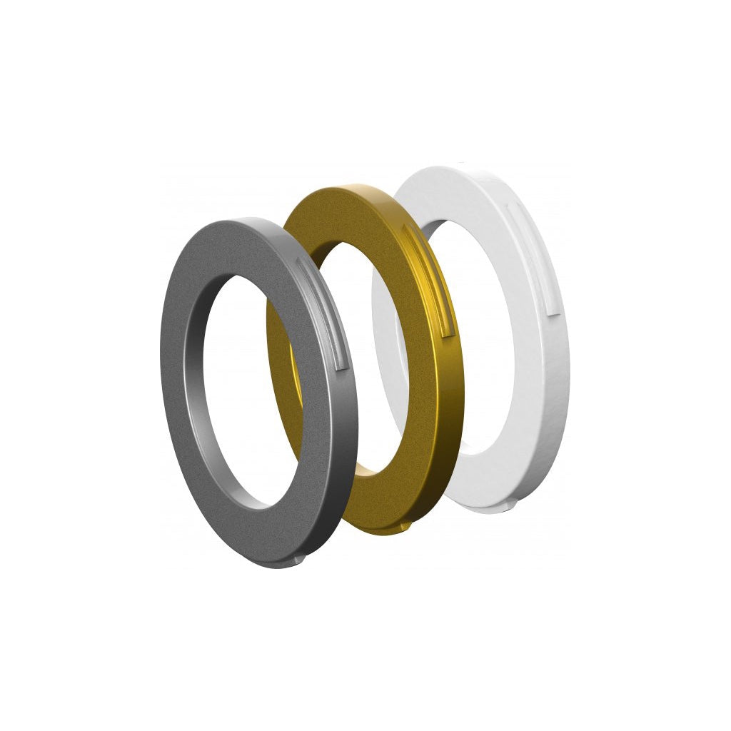 Anillos para caliper, 4 pistones (blanco, dorado, plateado) 12 piezas