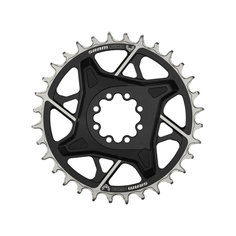 Plato SRAM X0 DM 3mm Offset T-Type Black 32T
