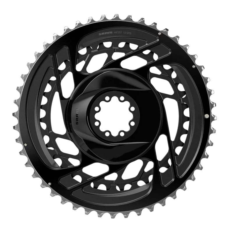 Platos SRAM FORCE AXS D2 48/35T (con detalles de montura)