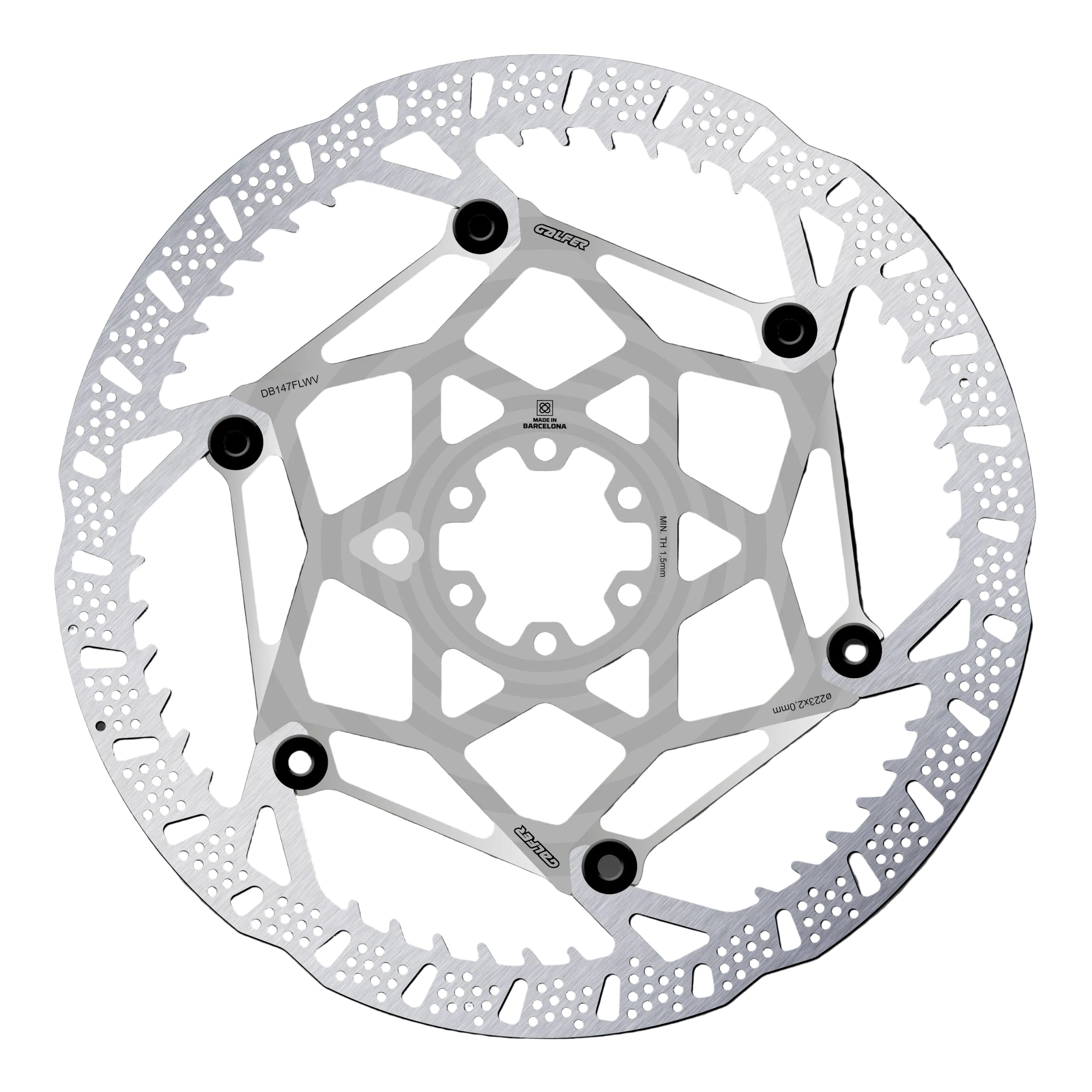 Rotor Galfer Shark Evo Raw 223 X 2.0 Mm
