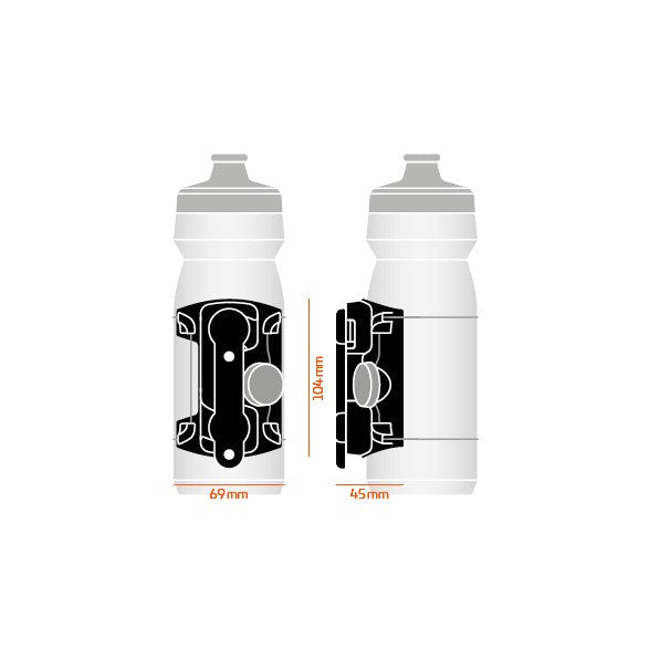 Fidlock Twist Set Uni Connector con Sistema Boa + Base para Bicicleta