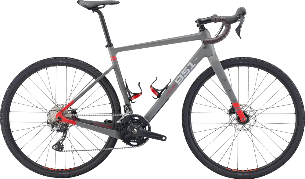 Bicicleta GRAVEL Intense 951 Monument Grey GRX X2 Full Carbon Talla L