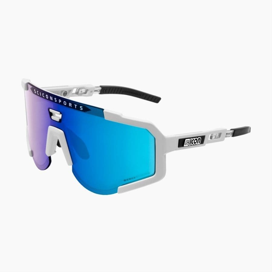 Lentes Scicon Aeroscope White/Multimirror Blue