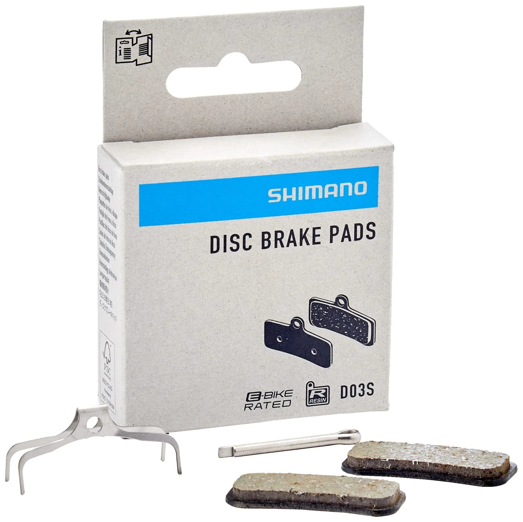 Balatas Shimano D03S-RX Resina