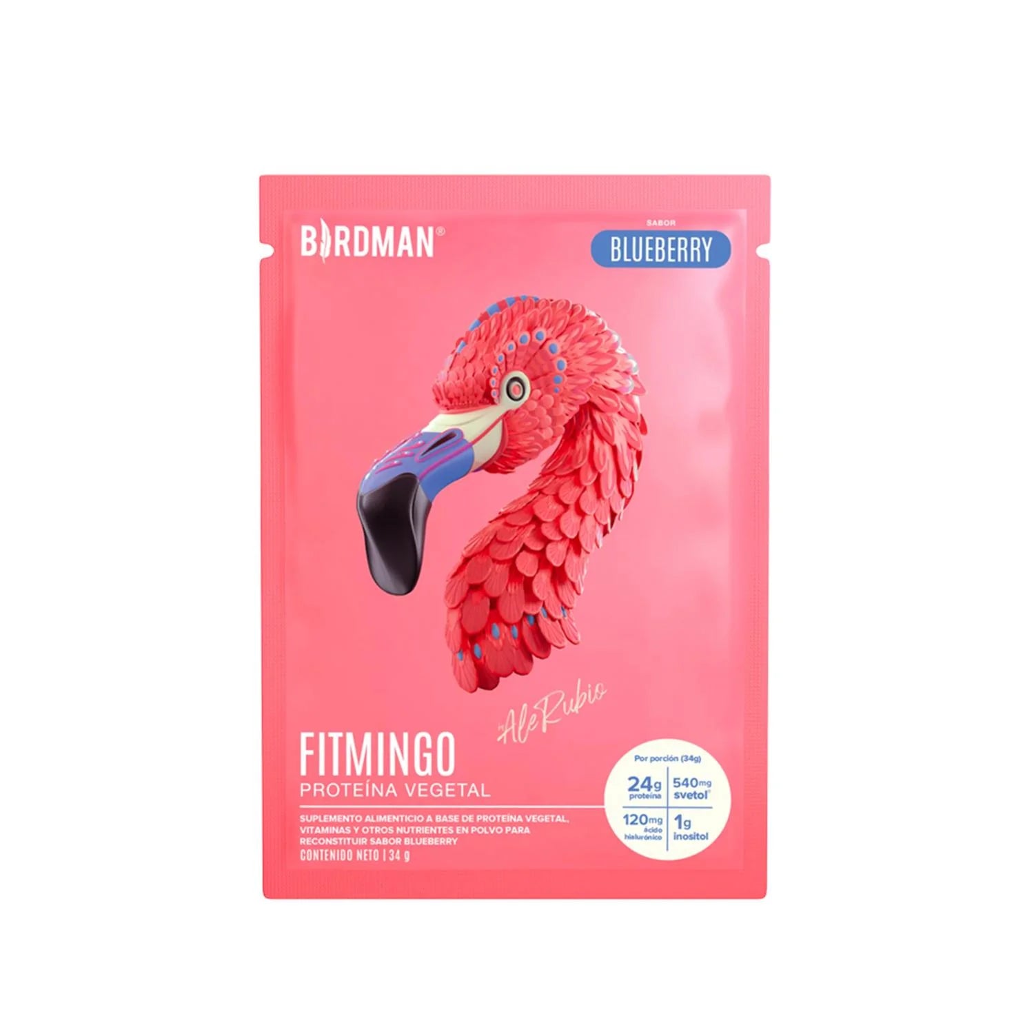Birdman Fitmingo Proteina Vegetal Sobre de 1 Porción