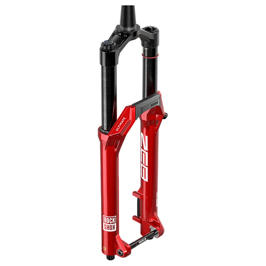 Suspension delantera Rockshox ZEB Ultimate 29″ 180mm 15mm Electric Red B1