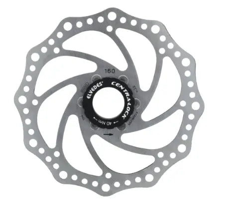 DISCO ROTOR ACERO INOXIDABLE ø160mm CENTER-LOCK 1.8mm ESPESOR (INCLUYE LOCK RING)
