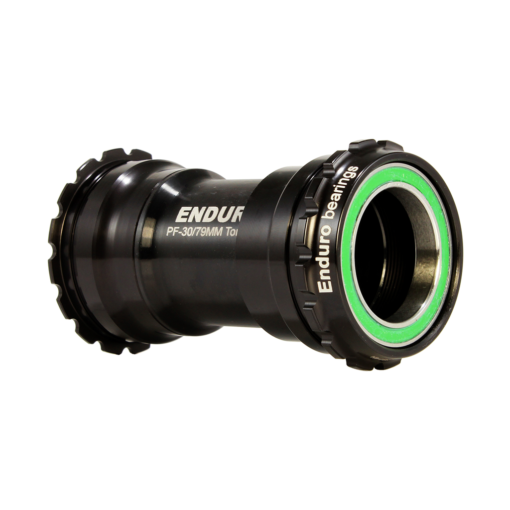 BKS-0139 BB TORQTITE, ACERO INOXIDABLE, CONTACTO ANGULAR, PEDALIER BBRIGHT Y BIELAS DE 30 MM (104 MM O MÁS) - NEGRO