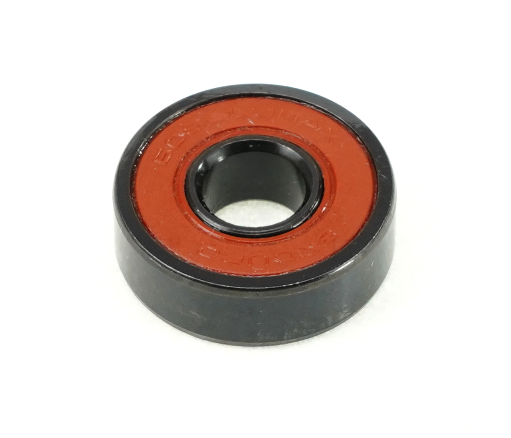 608 Llu Max Bo - Balero de Suspensión Radial, Diseño Max, Óxido Negro, Abec-3, (8 Mm × 22 Mm × 7 Mm)
