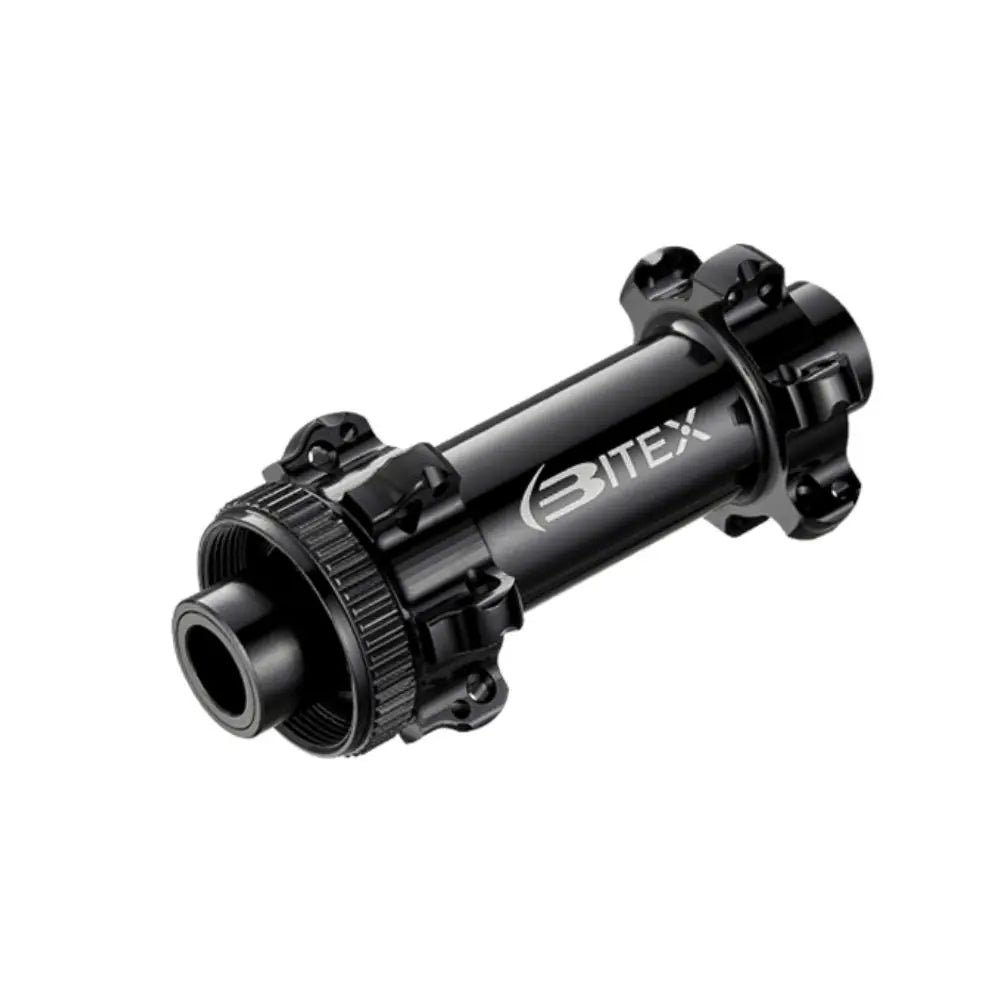 MAZA DELANTERA RUTA/GRAVEL BITEX ´25 BX312F DISC CENTERLOCK 12x100MM NEGRA 24H "Straight Pull"