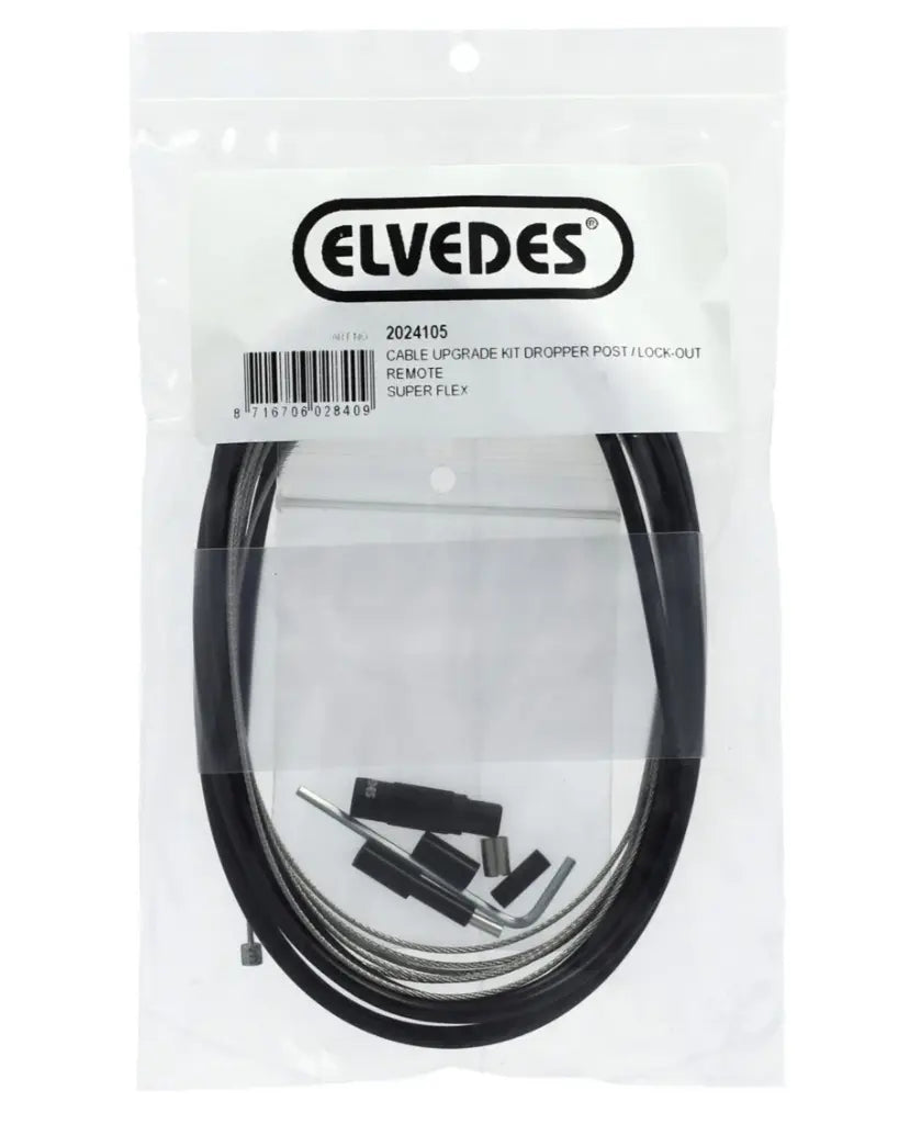 KIT DE CABLE Y FORRO ELVEDES SUPER FLEX PARA DROPPER-POST