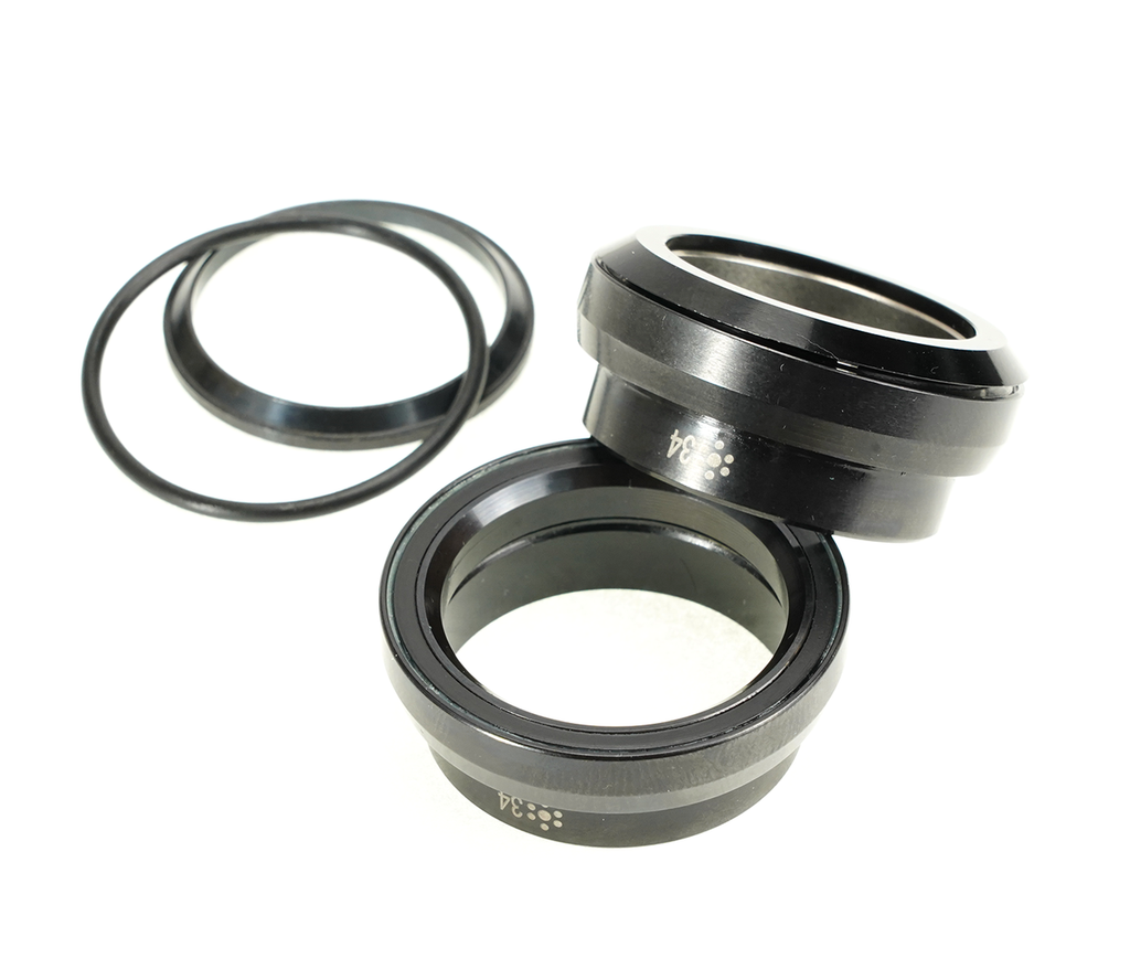 HDK-0007 - KIT DE BALEROS EXTERNOS DE CONTACTO ANGULAR DE 1-1/8 PARA CUADROS CON TUBO DE DIRECCIÓN DE 34 MM (1-1/8) DE DIÁMETRO INTERIOR.