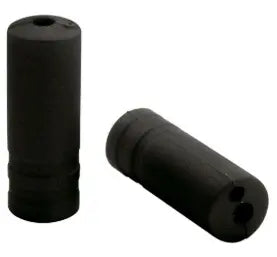 10 FERULAS "END CAPS" ø4,3mm PVC NEGRO