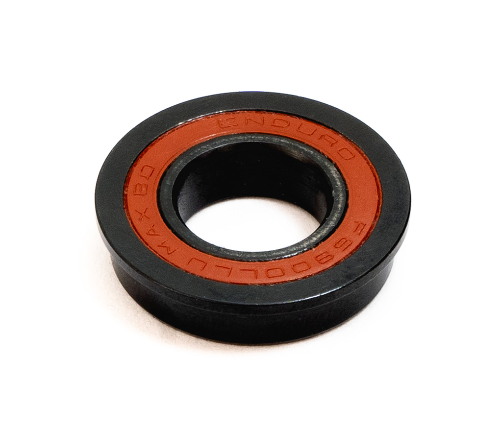 F6800 Llu Max-E Bo - Balero de Suspensión Radial con Brida, Diseño Max, Óxido Negro, Abec-3, (10 Mm × 19/21 Mm × 5 Mm)