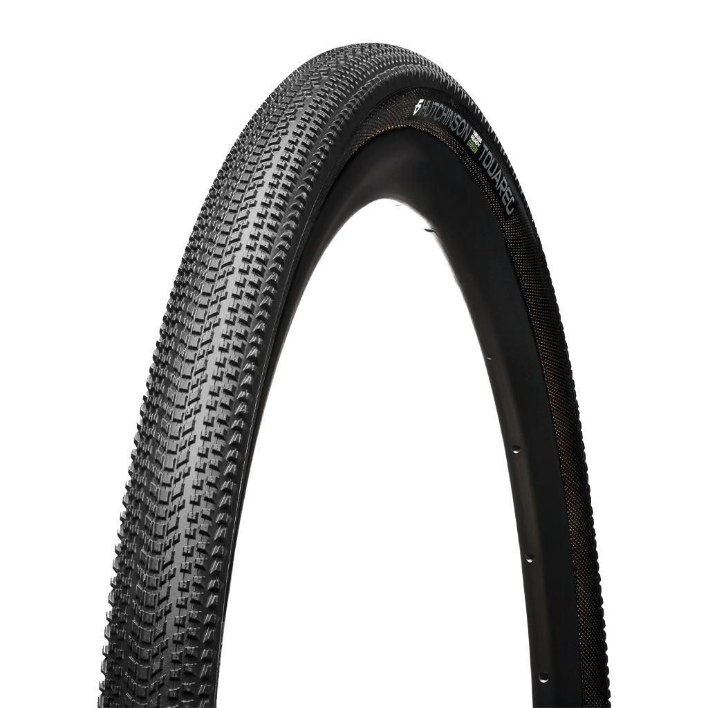 Llanta Touareg Hutchinson 700x40 Tubeless Ready Negra Hardskin ("Green")