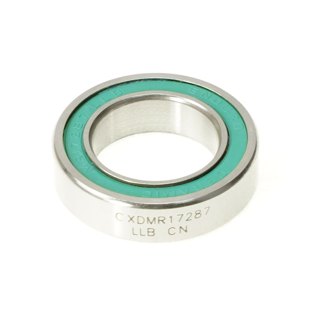 CXD MR 17287 LLB BALERO RADIAL CERAMICO HIBRIDO, ABEC-5, CON SELLOS LLB (HOLGURA CN) 17 MM X 28 MM X 7 MM
