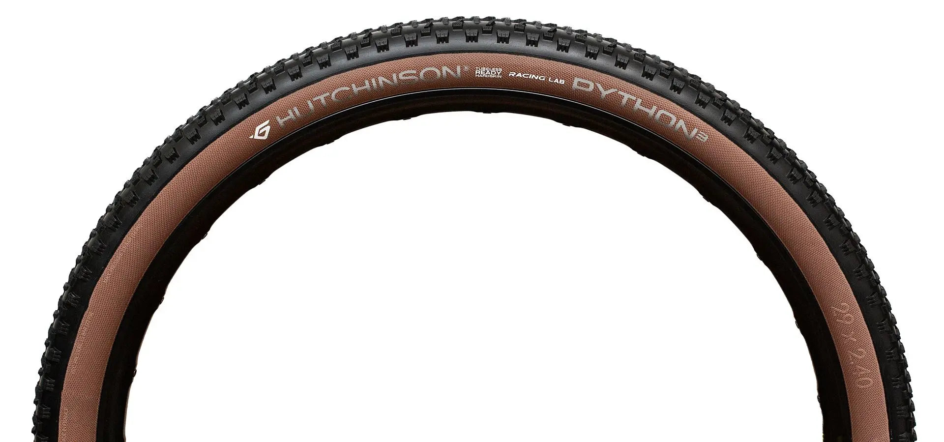 Llanta Python 3 Hutchinson 29x2.40 Tubeless Ready Hardskin Racing Lab Cafe