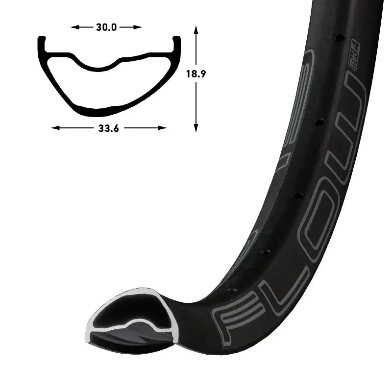 ARO STAN'S FLOW MK4 27.5" NEGRO 32H, PARA ENDURO