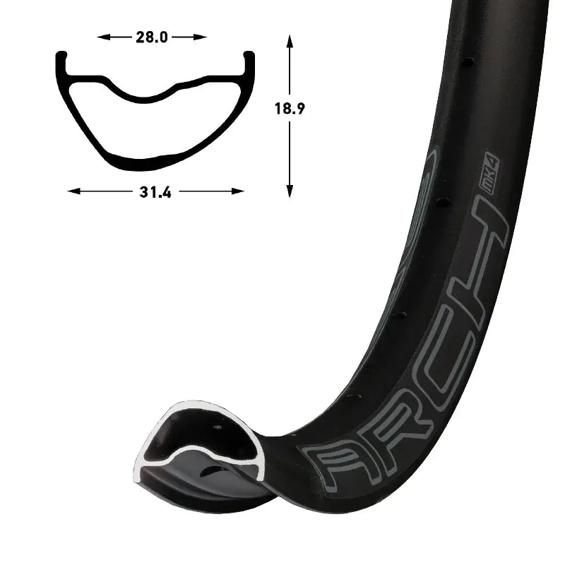 ARO STAN'S ARCH MK4 29" NEGRO 32H, PARA TRAIL