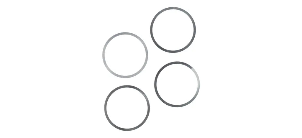 4 ARANDELAS CENTER-LOCK (0,2 mm espesor) DE ACERO INOXIDABLE