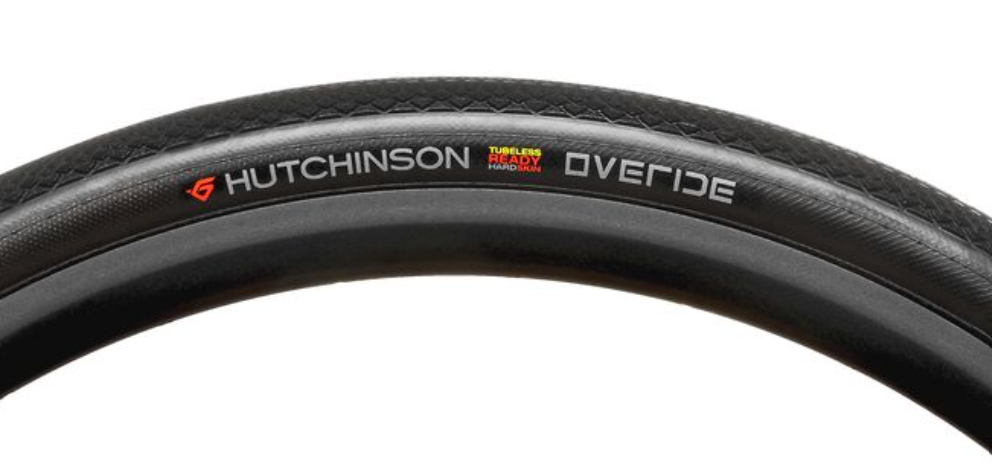 Llanta Overide Hutchinson 700x35C Tubeless Ready Hardskin Negra