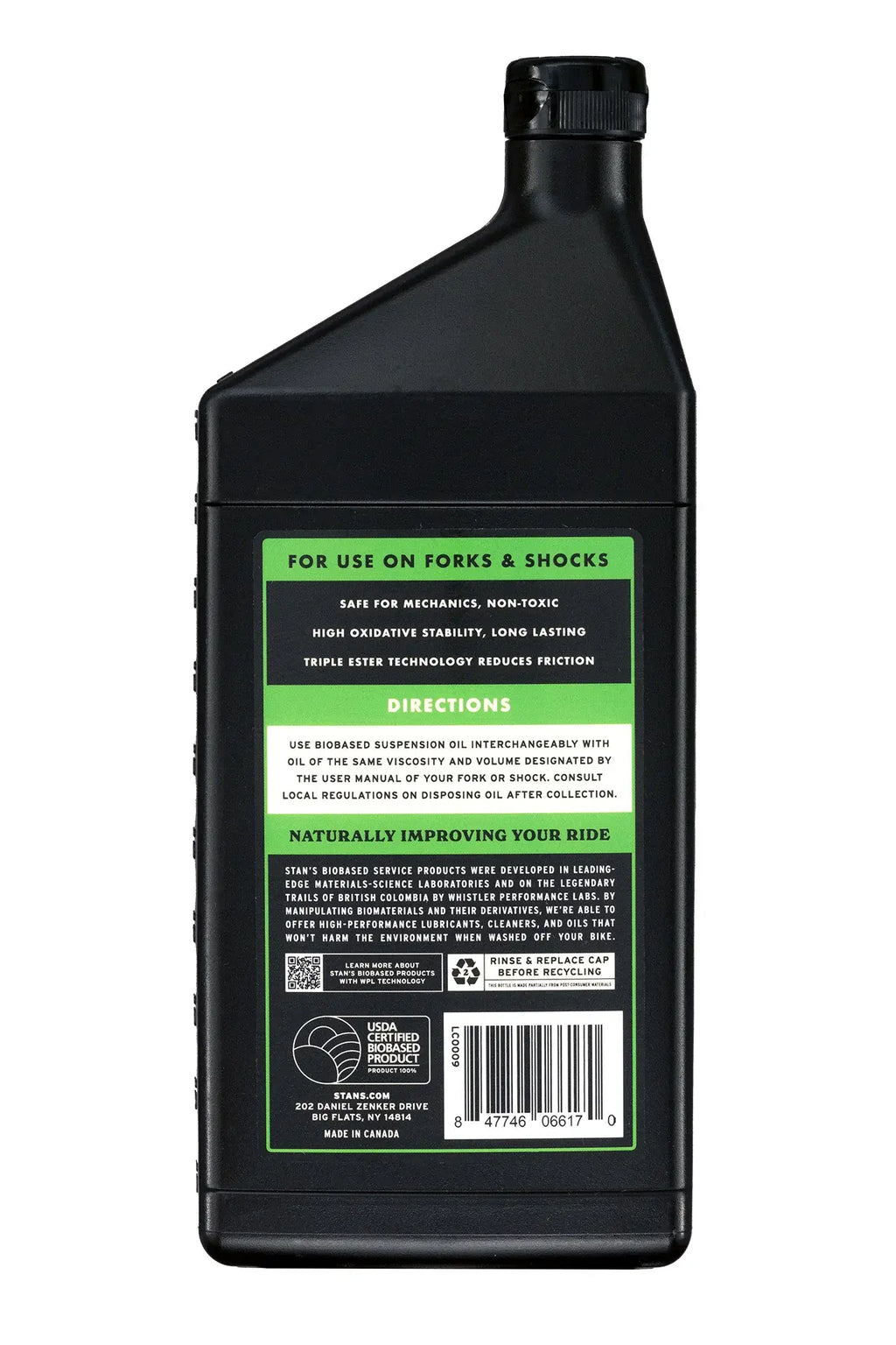 Aceite de Suspension de Base Biologica de Stan's