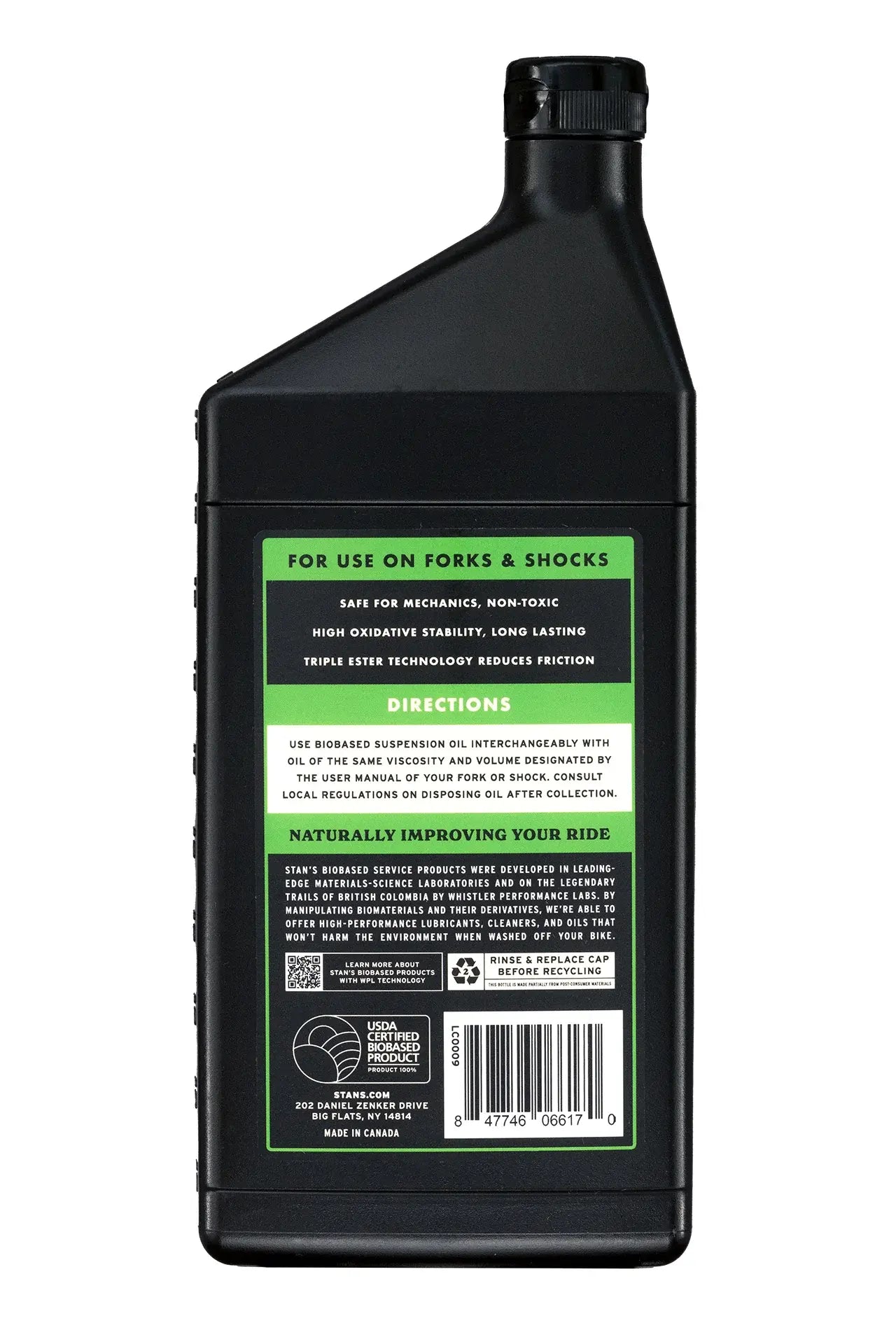 Aceite de Suspension de Base Biologica de Stan's