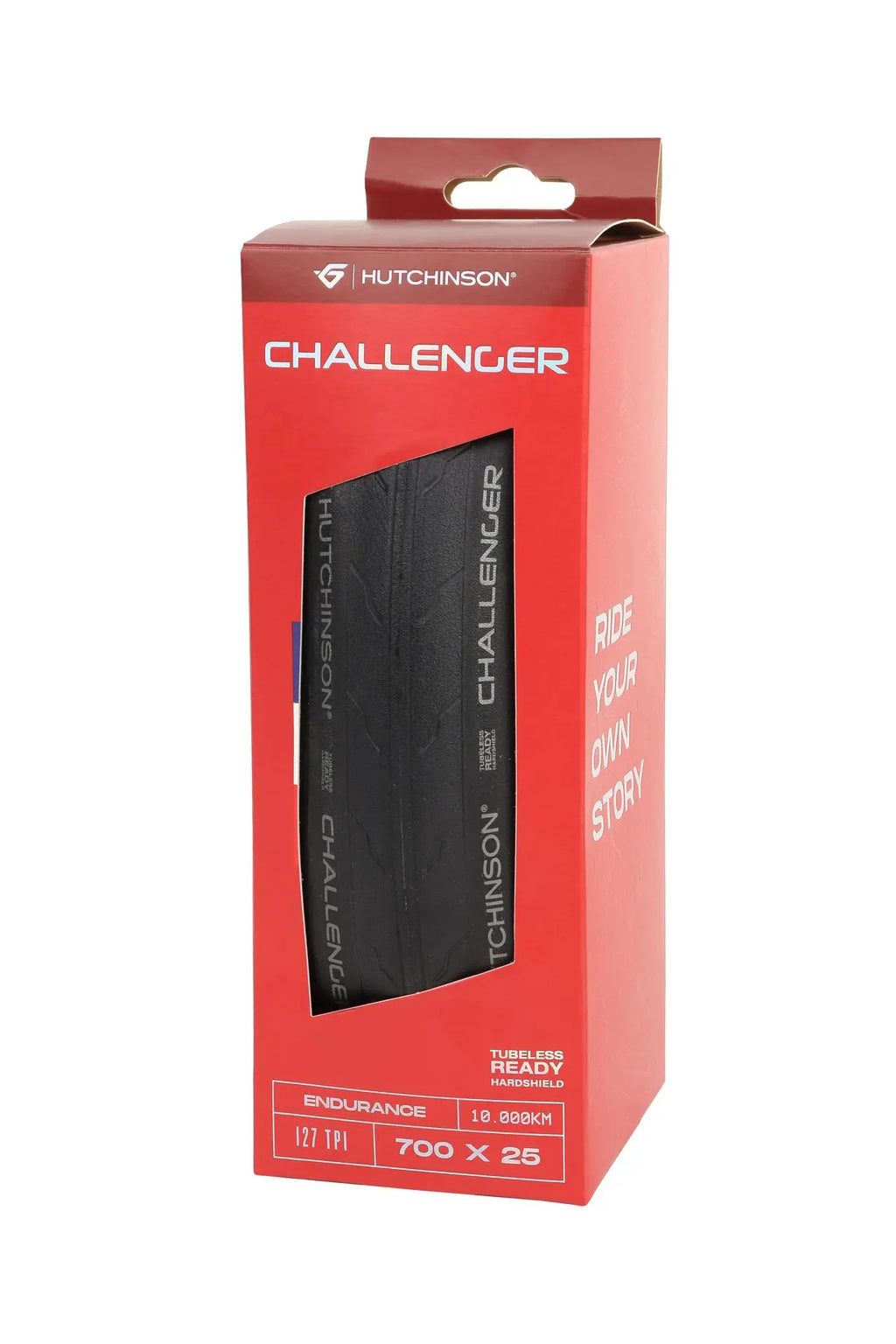 Llanta Challenger Hutchinson 700x28C Café Plegable (para Cámara)