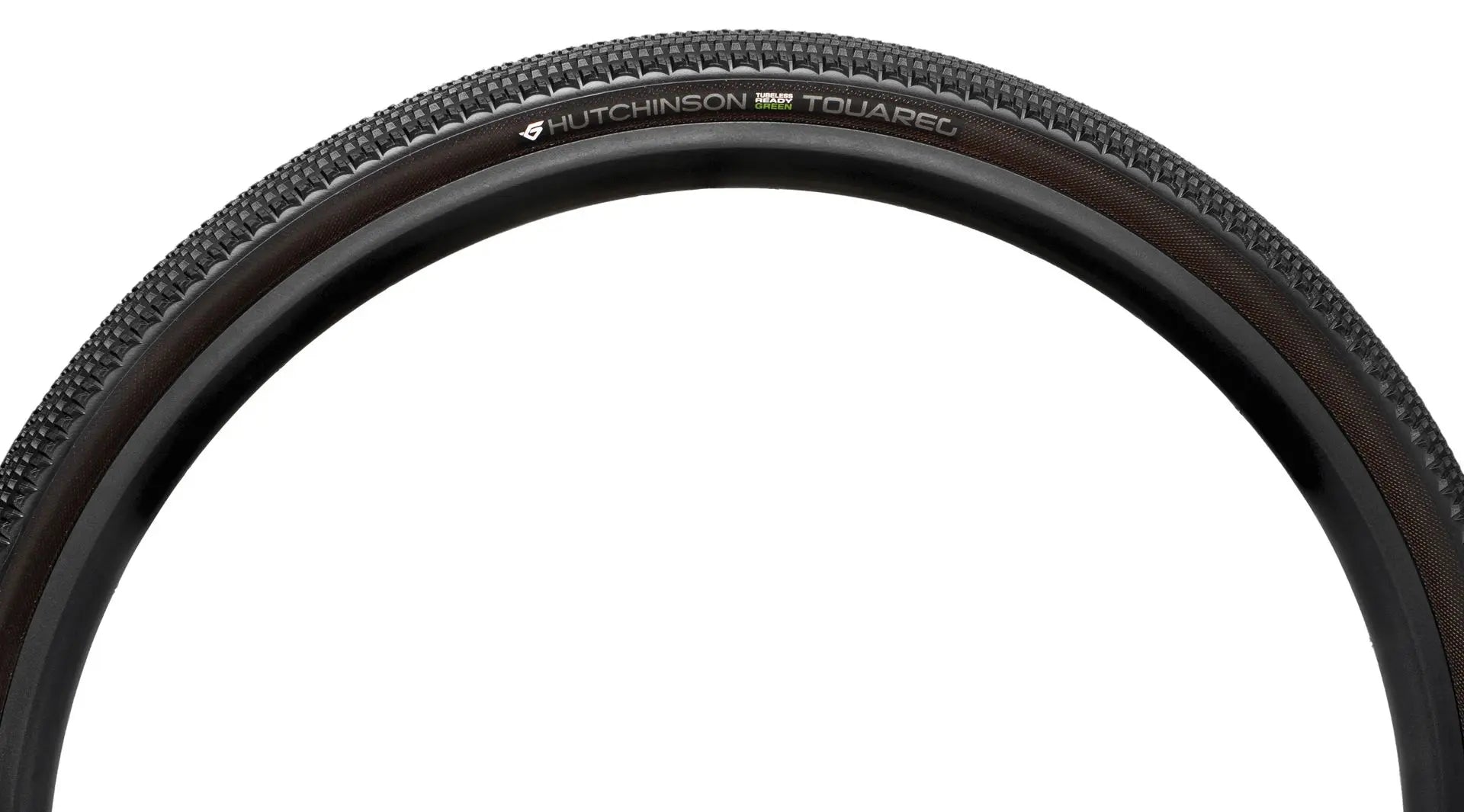 Llanta Touareg Hutchinson 700x40 Tubeless Ready Negra Hardskin ("Green")