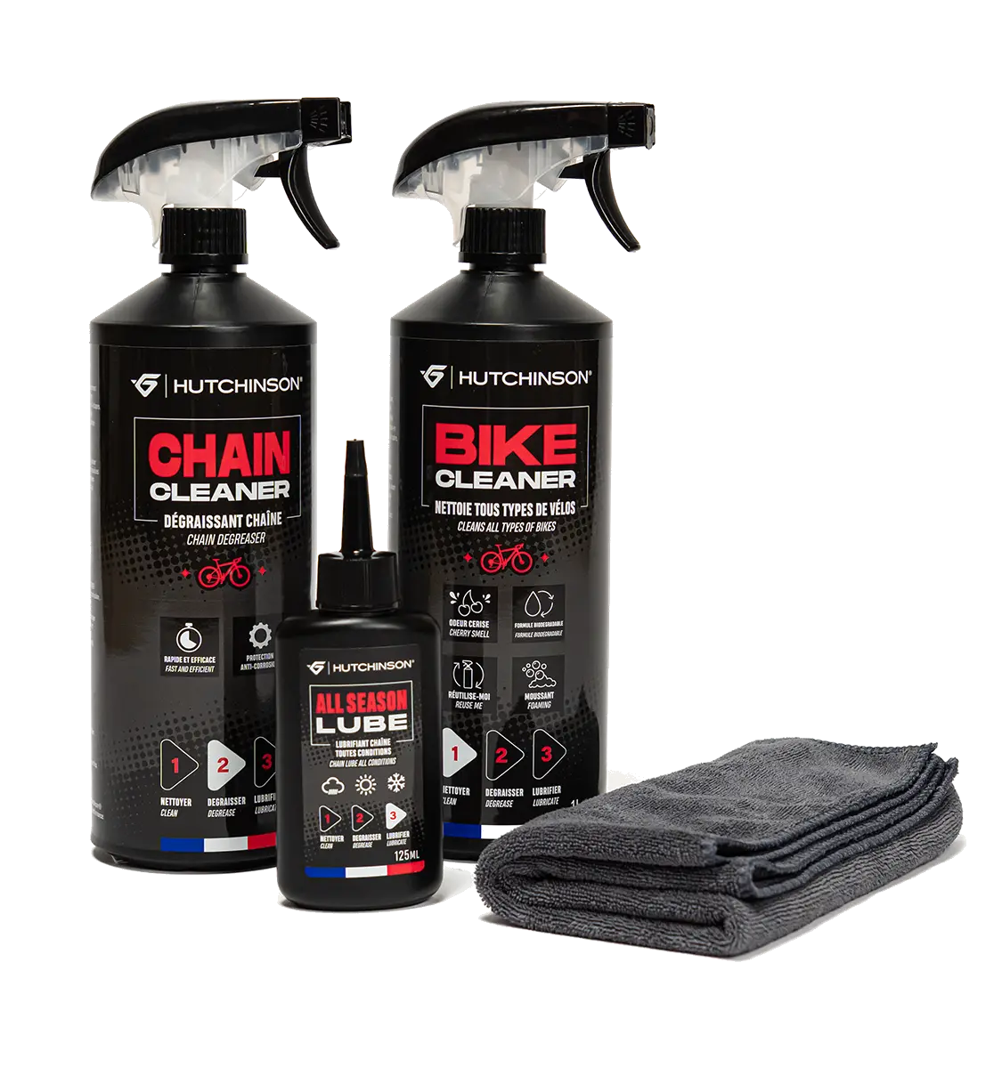 Ultimate Bike Care Hutchinson (Pack 4 en 1)