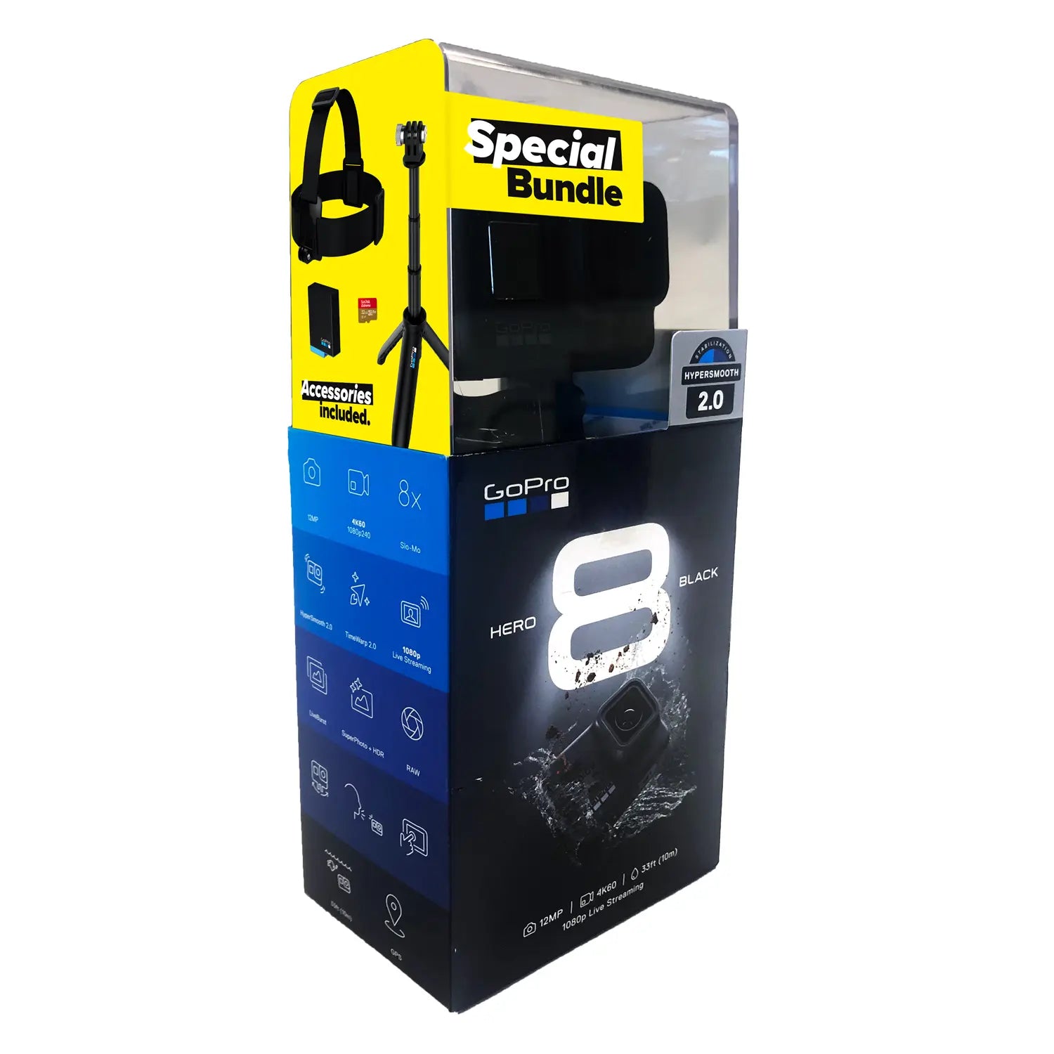 Special Bundle Camara Hero 8 Black + Accesoriosgopro