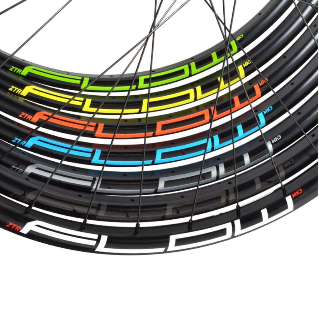 CALCOMANIAS ARO FLOW MK-3 27.5" AZUL (P/1 ARO)