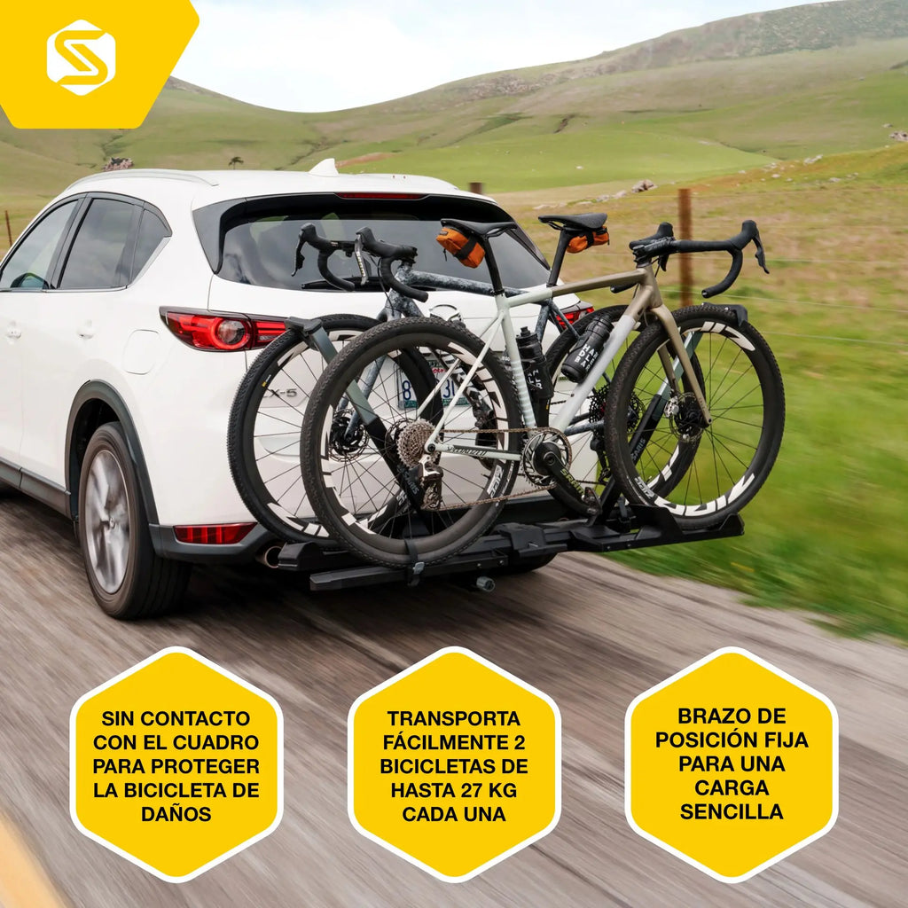 RACK SARIS SUPERCLAMP G4 PARA 2 BICICLETAS