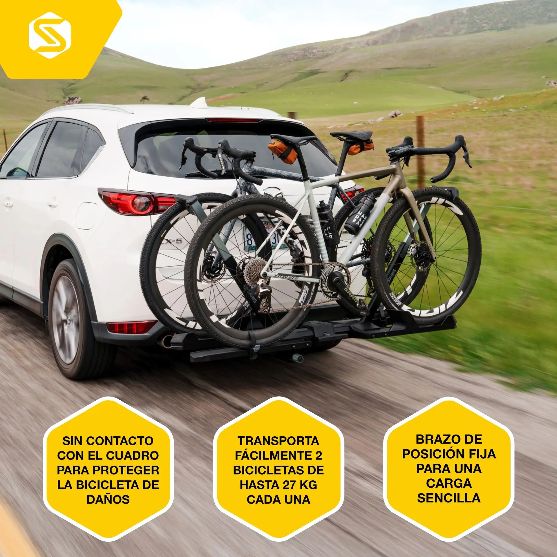 RACK SARIS SUPERCLAMP G4 PARA 2 BICICLETAS