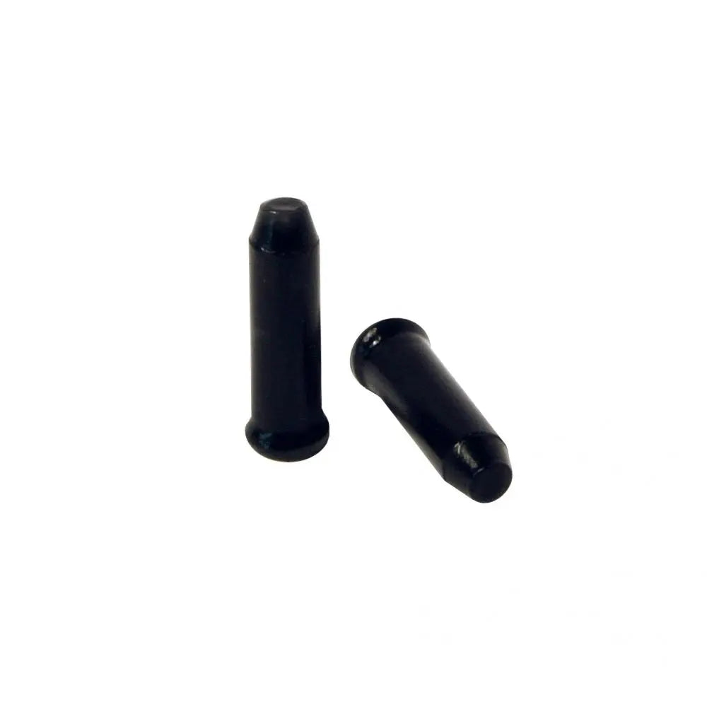 500 TERMINALES "END CAPS" ø2,3mm diámetro ALUMINIO NEGRO