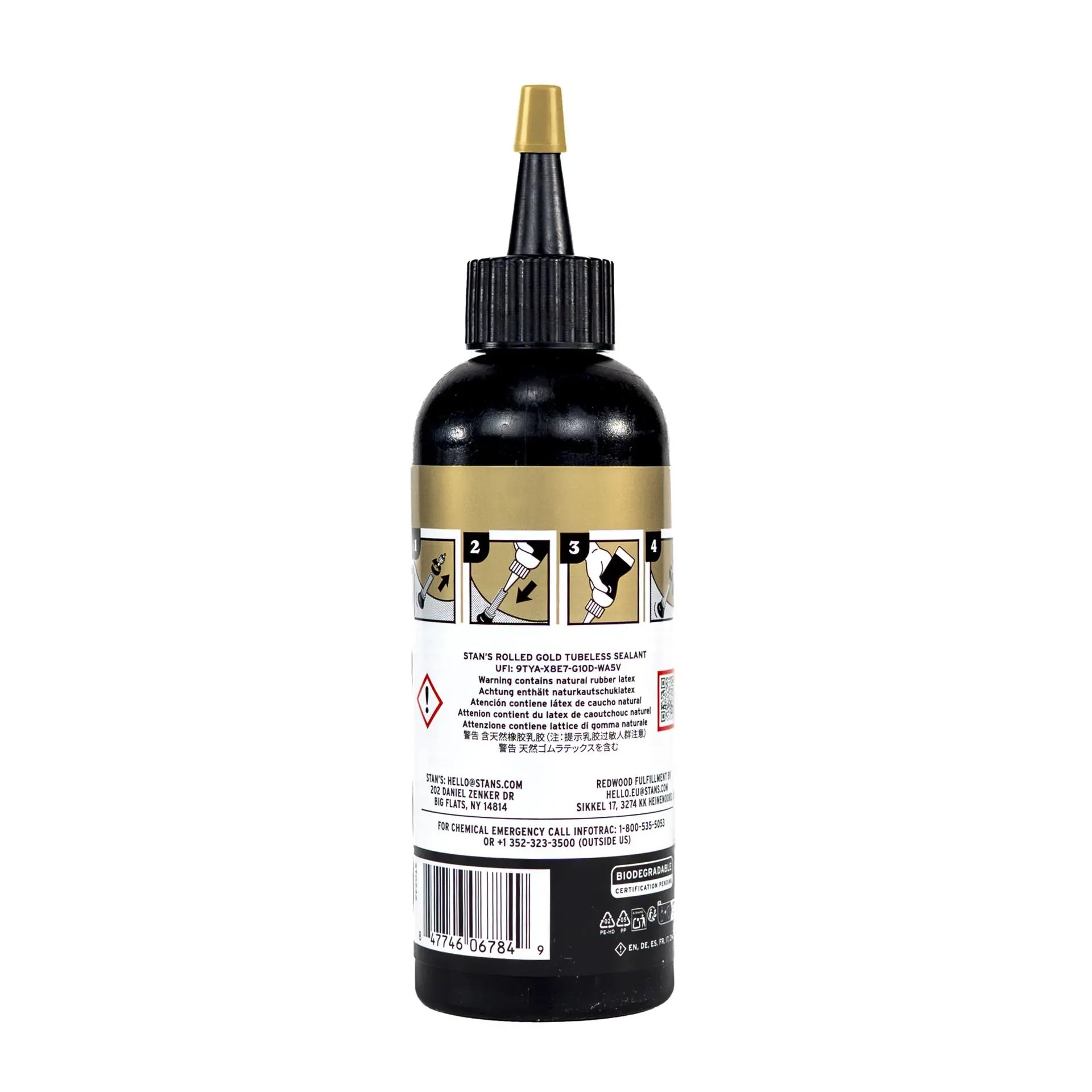 Sellador Stan's Rolled Gold, Bote de 125ml