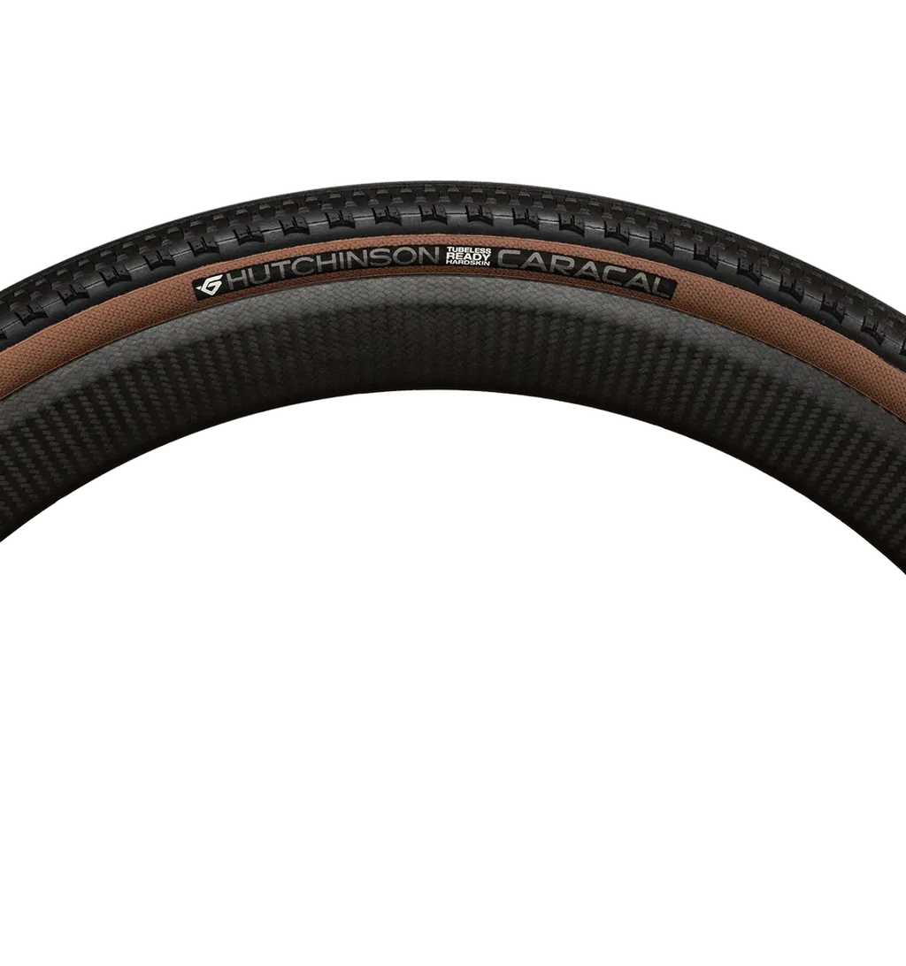 Llanta Caracal Hutchinson 700x45 Tubeless Ready Café
