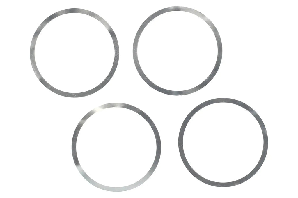 4 ARANDELAS CENTER-LOCK (0,1mm de espesor) DE ACERO INOXIDABLE