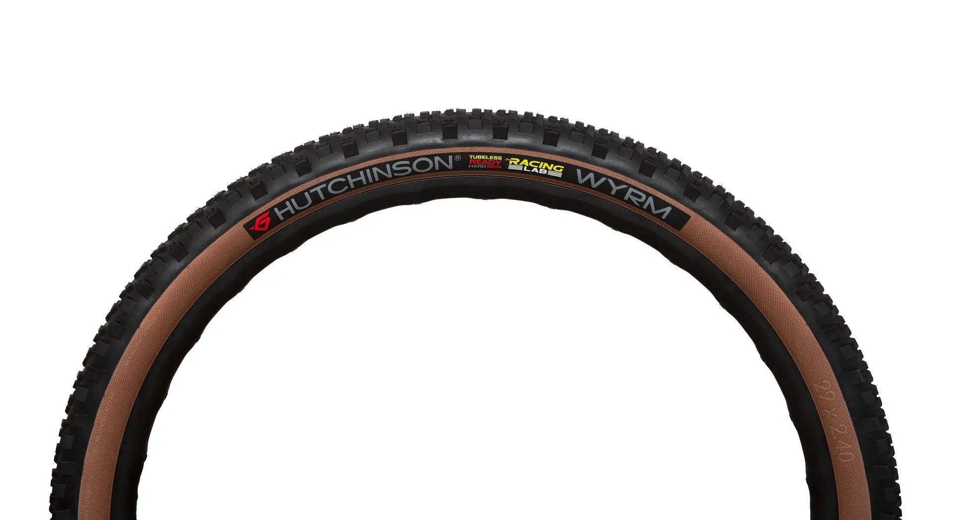 Llanta Wyrm Rlab Hutchinson 29x2.40 Tubeless Ready Hardskin Café