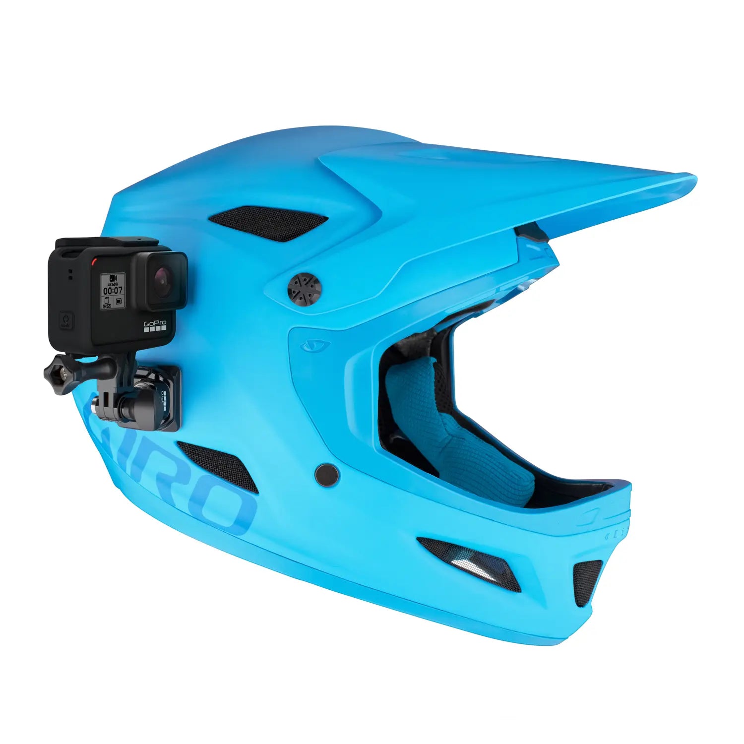 Base GoPro para Casco con Soporte Lateral