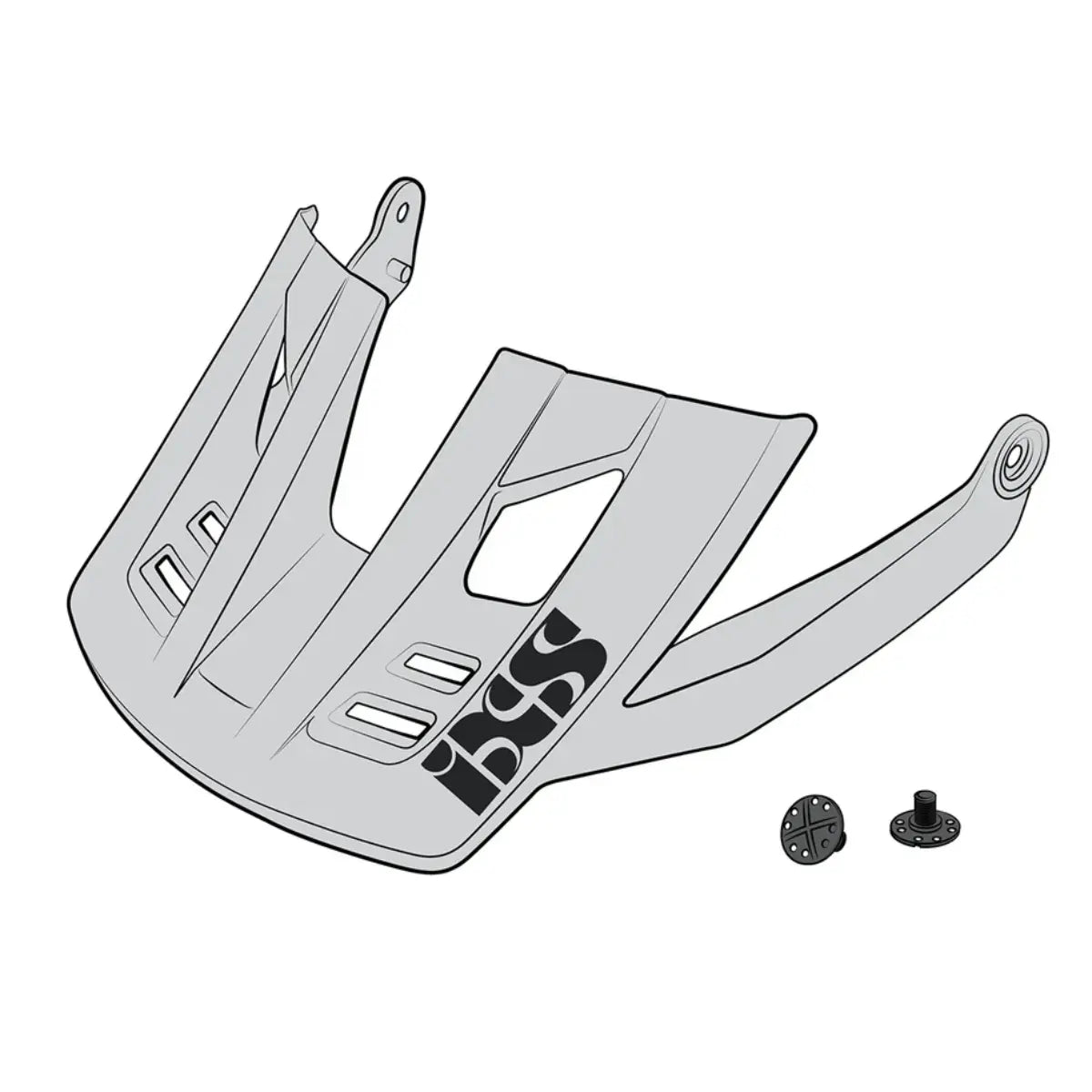 Visera para Casco iXS Trigger FF