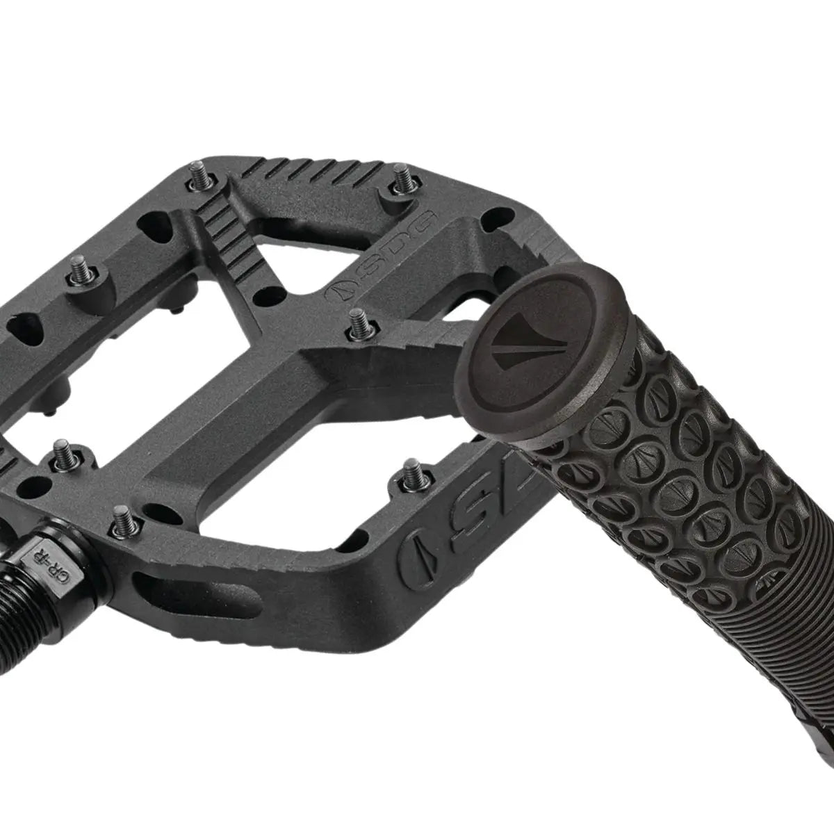 Pedal SDG con Grip 31mm Negro